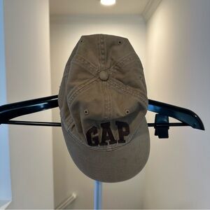 Gap Logo Baseball Hat in Monochrome Brown